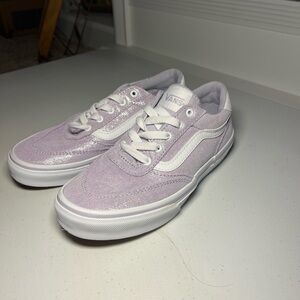 Vans Pastel Purple and White Sneakers